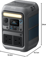Estación De Energía Portátil SOLIX C300 ANKER (USADO)