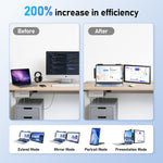 Monitor portátil extensor, 14" FHD 1080P, Plug and Play  (USADO)
