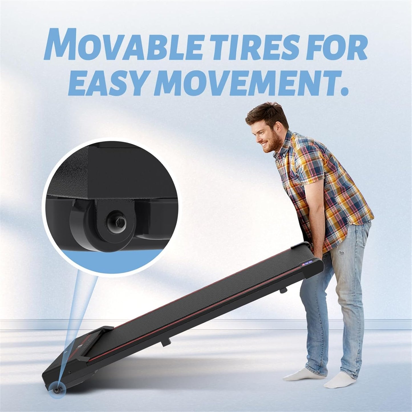 Cinta de correr Sperax, 2,5 HP, silenciosa y con control remoto.