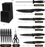 Juego De Cuchillos Color Negro  XANAPON