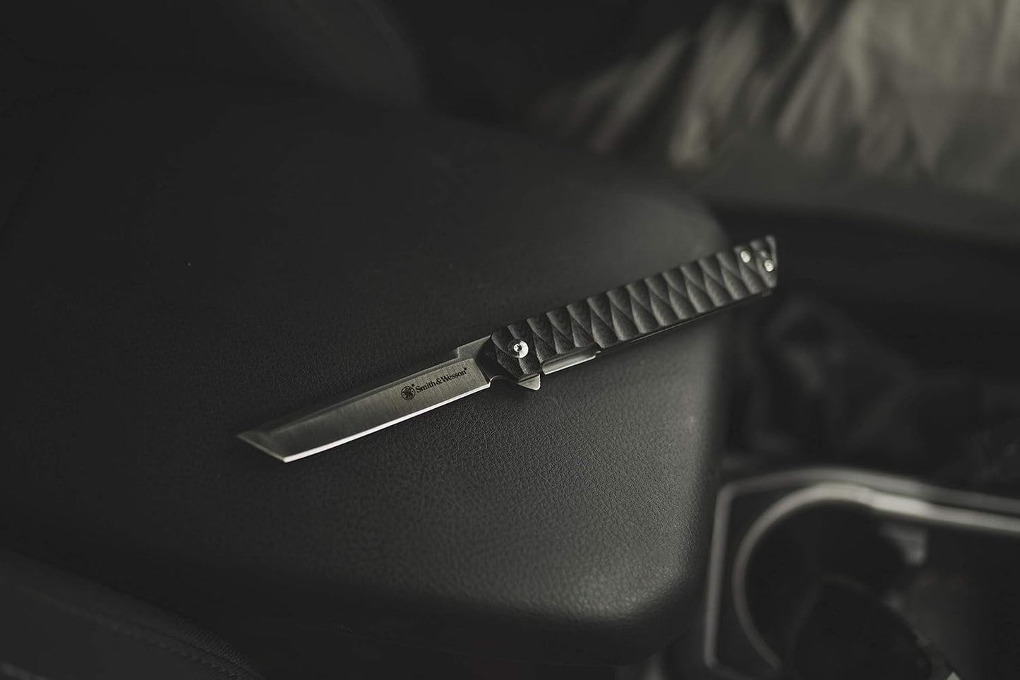 Smith & Wesson Cuchillo Plegable Ultra Deslizante, Stainless Steel.