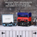 Tocadiscos Portátil Bluetooth Victrola VSC-550BT Color Negro