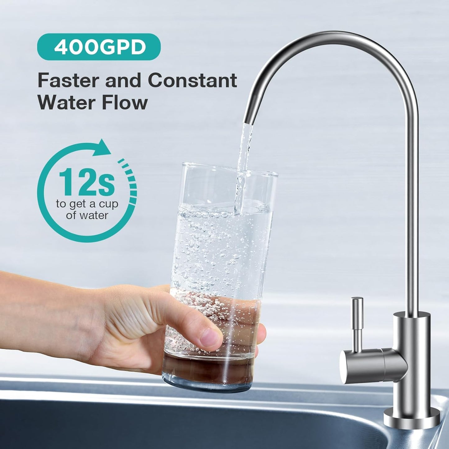 SimPure T1-400UV Sistema de ósmosis inversa, (USADO).