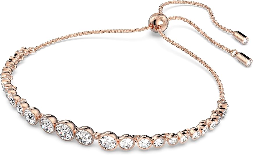 Pulsera de tenis de la colección Swarovski Imber, Rose gold.