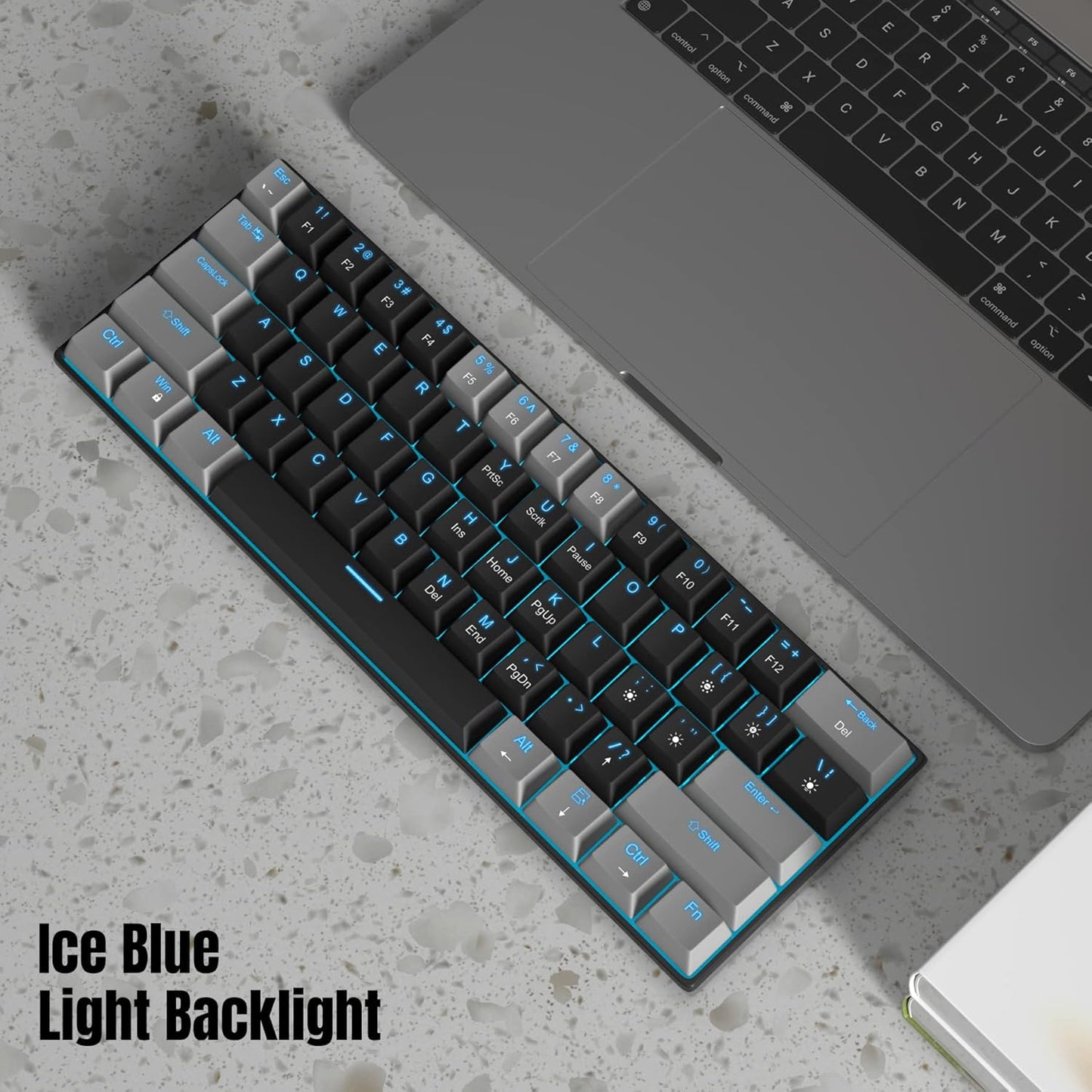 MageGee Teclado mecánico 60%, teclado para juegos.