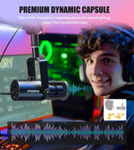 MAONO Micrófono dinámico PD400X