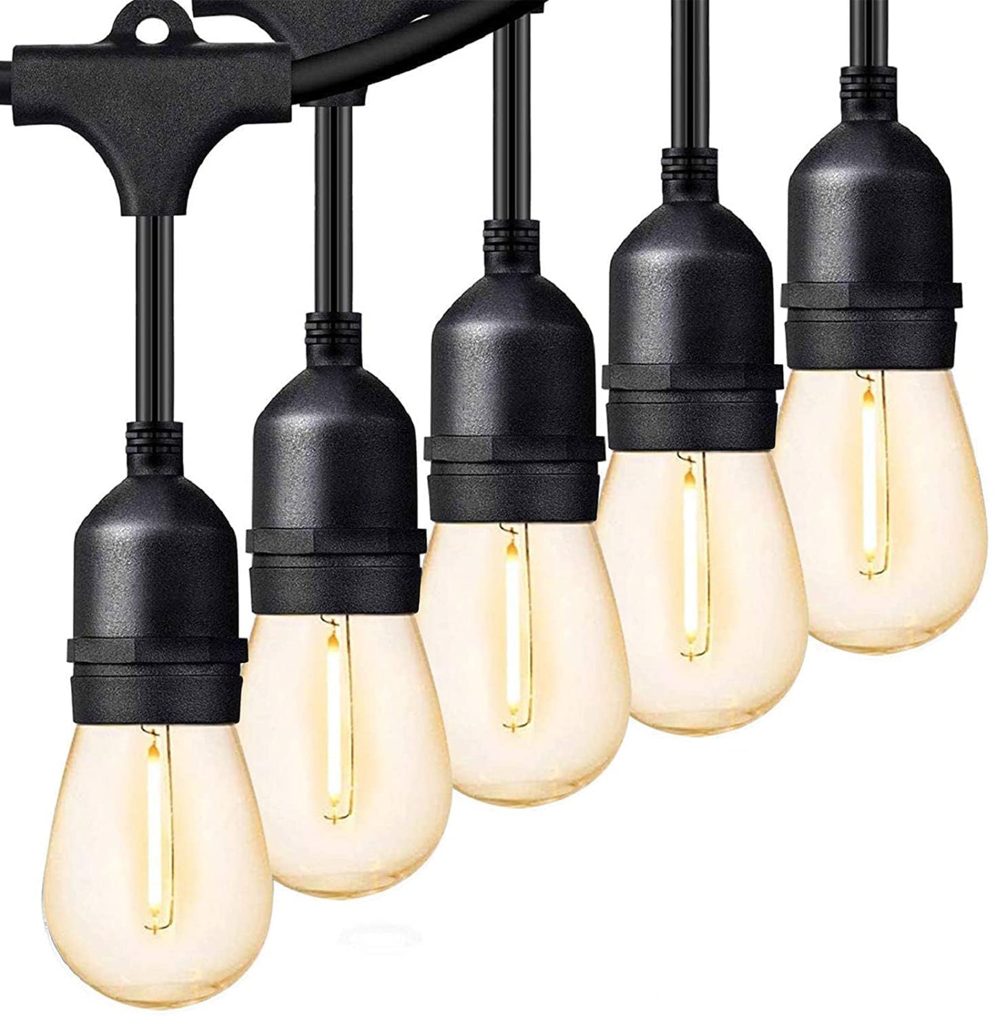 Cadenas de luces LED para exteriores, de 150 pies, Svater.