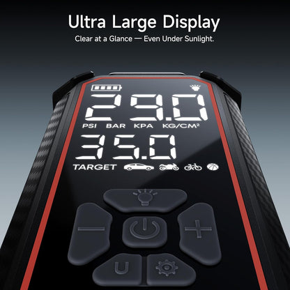 OlarHike Compresor Portátil para Neumáticos con Pantalla LED.