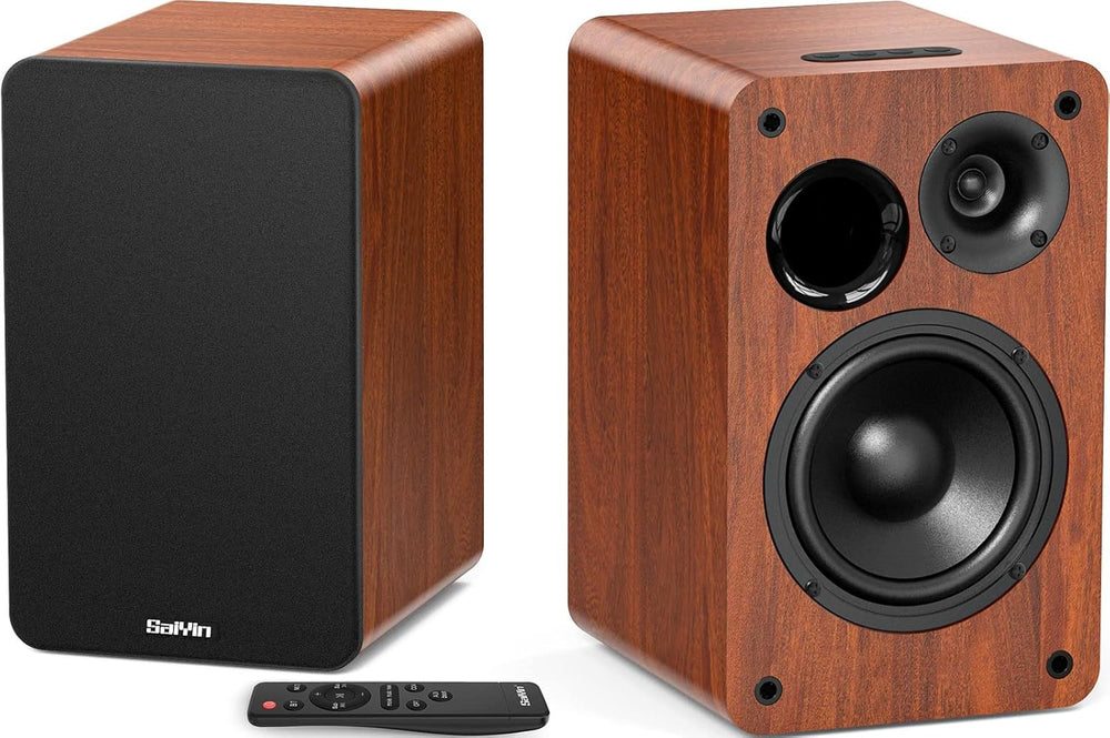 Altavoces Saiyin De Estantería Bluetooth, PC y TV, 40w, con control.