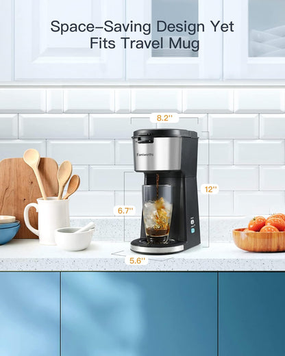 Cafetera fría y caliente para taza K  .Famiworths (UDADO)