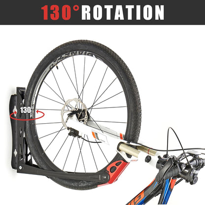 Soporte giratorio de pared para bicicleta, Wallmaster BIKEPAL.