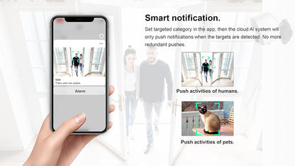 Cámara de seguridad inalámbrica WiFi, Recargable.(DETALLE)
