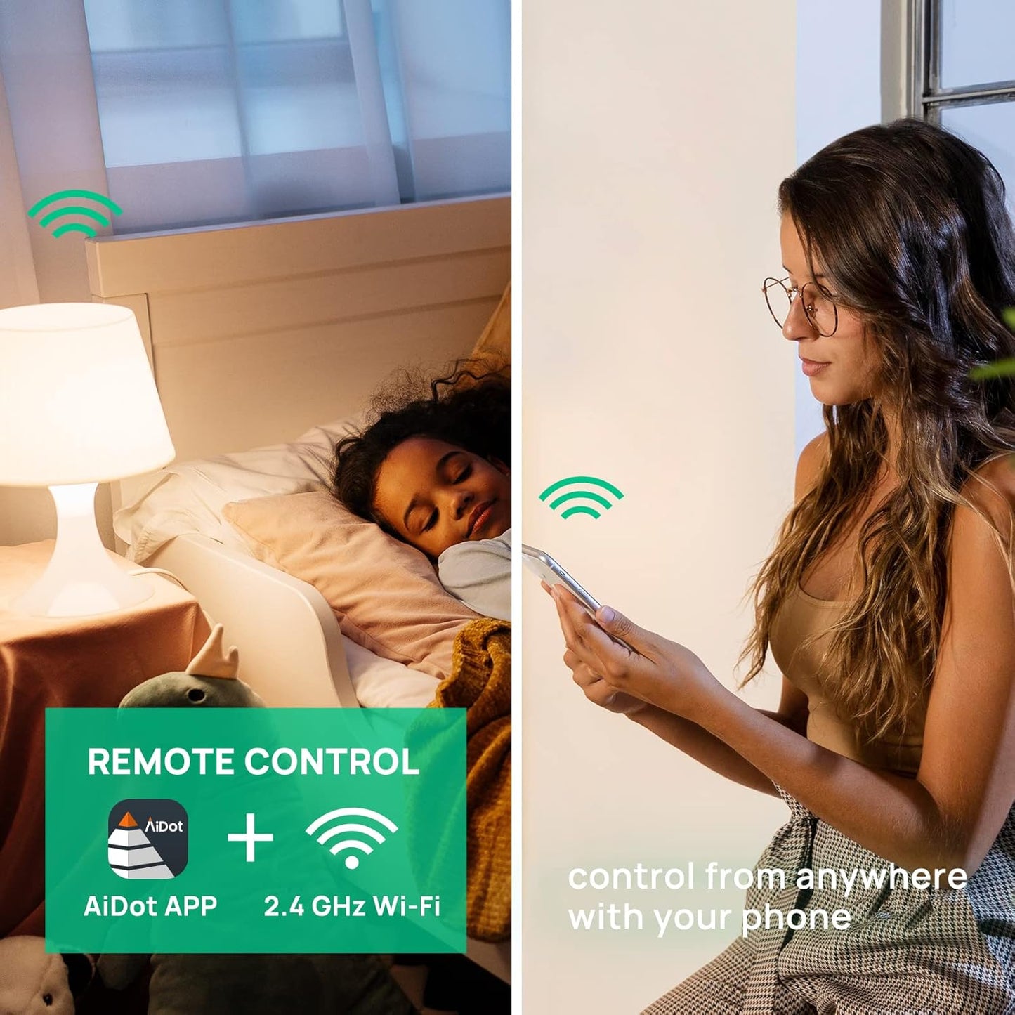 Bombillas inteligentes, WiFi, funciona con Alexa, cambio de color.