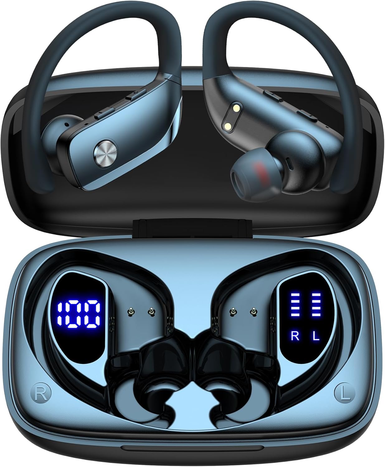 Auriculares inalámbricos bmani t16 con Bluetooth negro