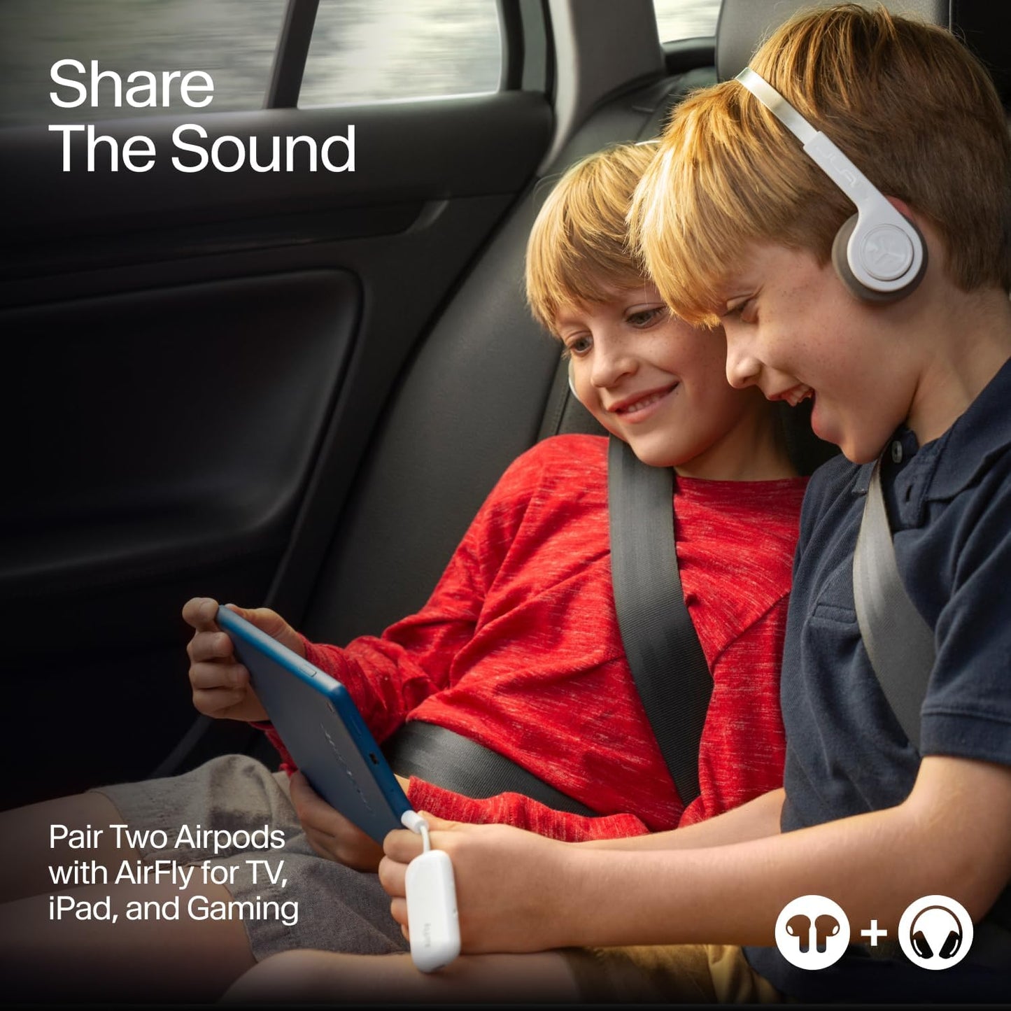 Adaptador transmisor/receptor inalámbrico Bluetooth 2 auriculares (USADO)