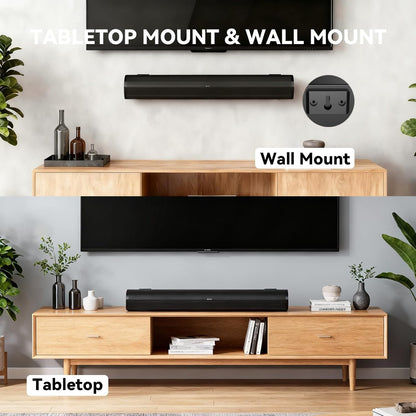 Barra de sonido Fansbe KB-M722, sonido envolvente, Smart TV, BT.