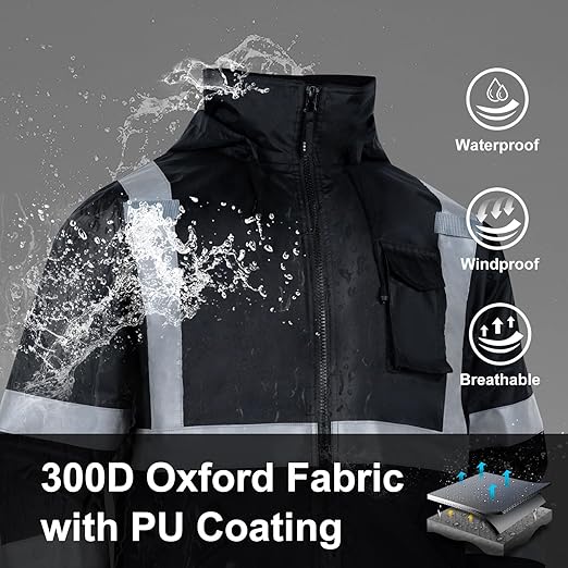 Chaquetas de seguridad reflectantes de alta visibilidad. VENDACE