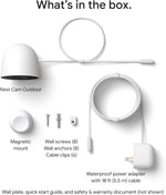 Cámara de seguridad Google Nest Outdoor  2ª gen 2 PZA