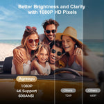 Proyector WiFi Bluetooth 1080P 4K cine en casa