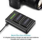 Neewer NP-FW50 Cargador de Batería para Sony A6000, A7.