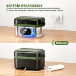 Lonchera eléctrica inalámbrica Snidomn, cap. 6,3 tazas (USADO)