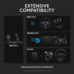 Logitech G RS Sim Racing Pedales (con freno de celda de carga de 75 kg) (USADO)