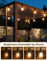 Guirnalda de luces inteligentes para exteriores, XMCOSY+ 123FT.