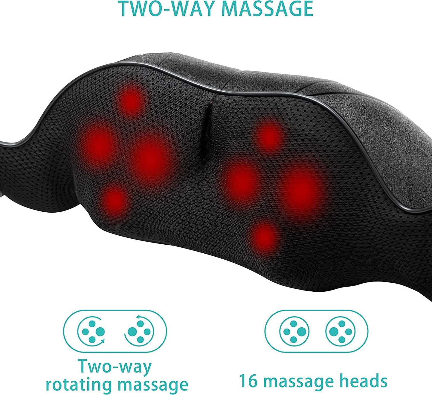 AERLANG Masajeador de cuello, para dolor muscular y la fatiga.