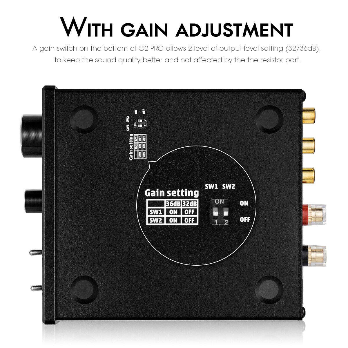 Amplificador de potencia Nobsound G2 PRO Hi-Fi 300W