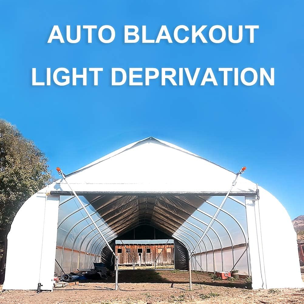 Controlador de temporizador de motor enrollable para invernadero  UYGALAXY