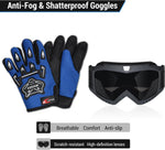 Casco de motocross para niños Roozo FF601-2 Talla M, Azul (USADO)