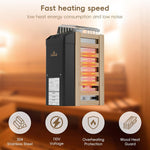 Calentador Eléctrico Para Sauna 3KW 110V Plug And Play USADO sin parrilla