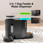 Comedero Automático para mascotas Con Dispensador Agua 1.8 Gal