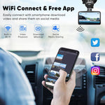 Dellfy dash cam Ultra HD delantera y trasera