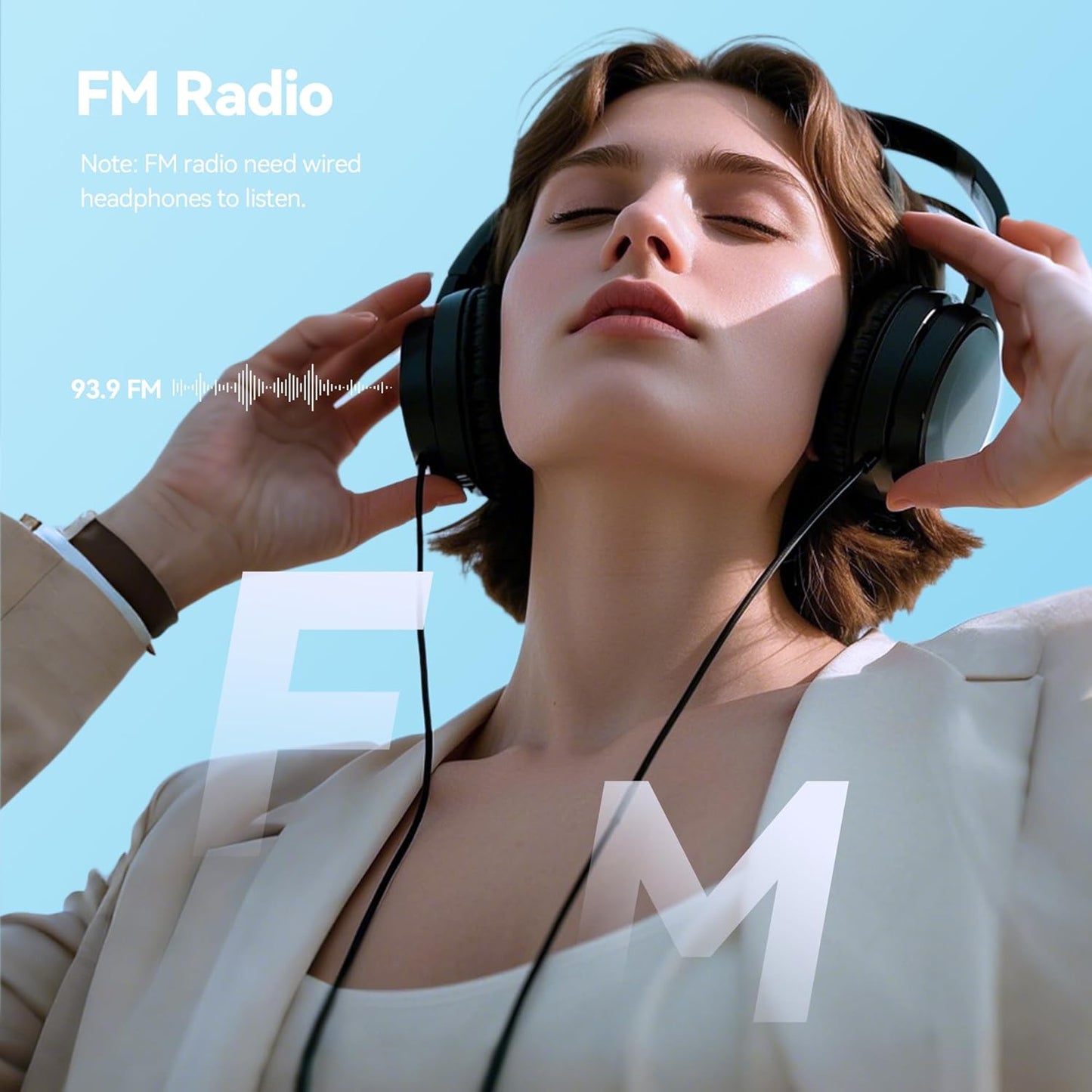 AGPTEK Reproductor MP3 de 64 GB con Bluetooth