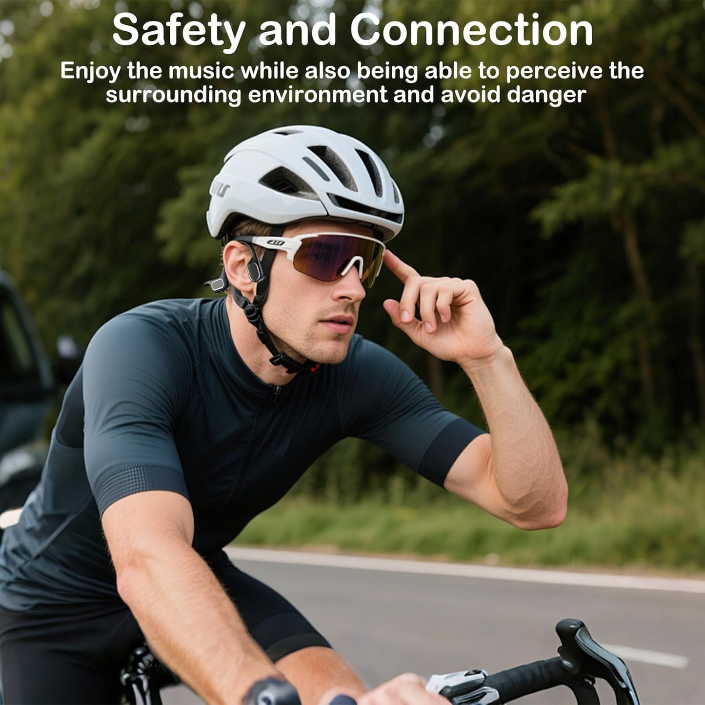 Auriculares de natación de conducción ósea, auriculares subacuáticos