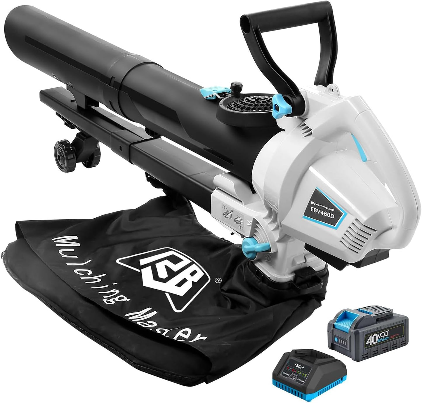 RB Combo de soplador de hojas y aspiradora de 40 V.