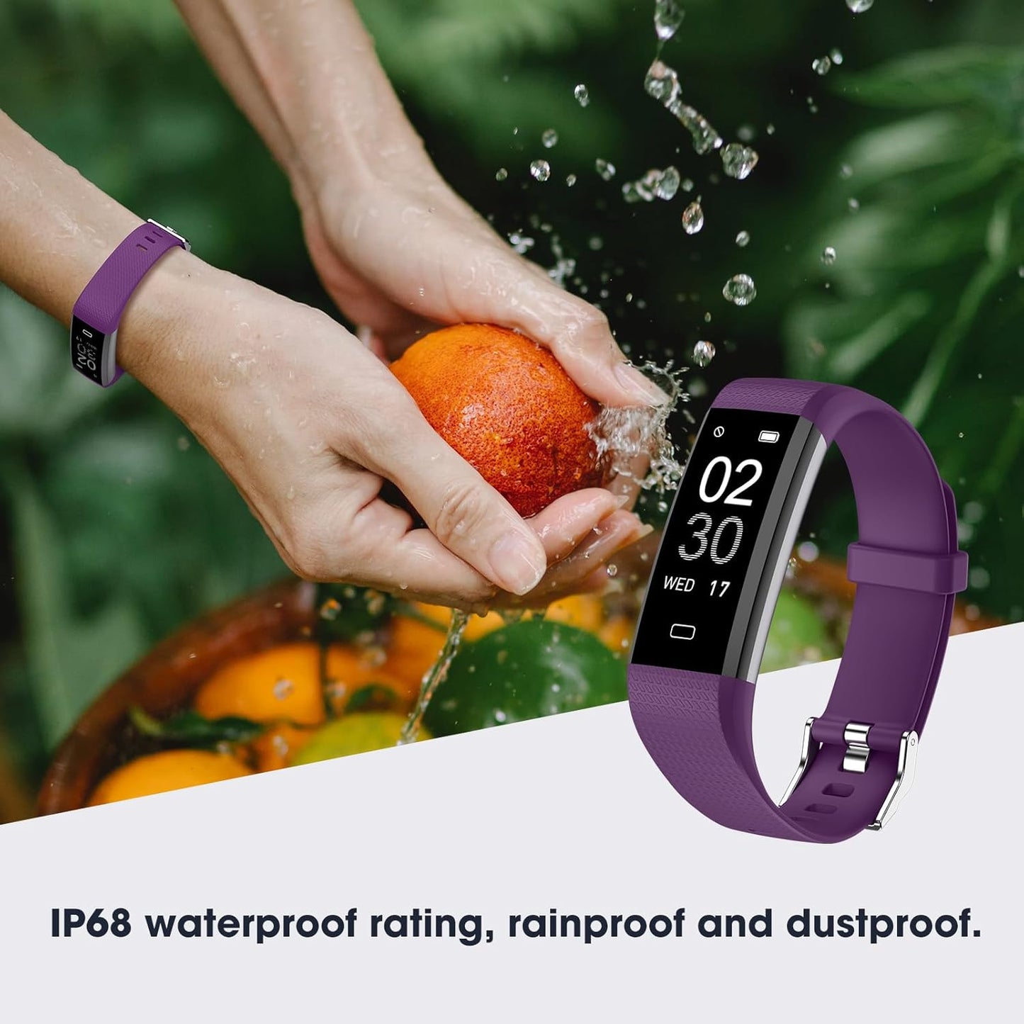 Reloj inteligente con podómetro fitness Kummel