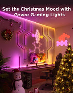 Barras de luz para juegos Govee, controlador inteligente, Wi-Fi y Alexa