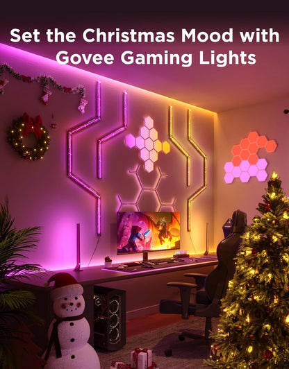 Barras de luz para juegos Govee, controlador inteligente, Wi-Fi y Alexa