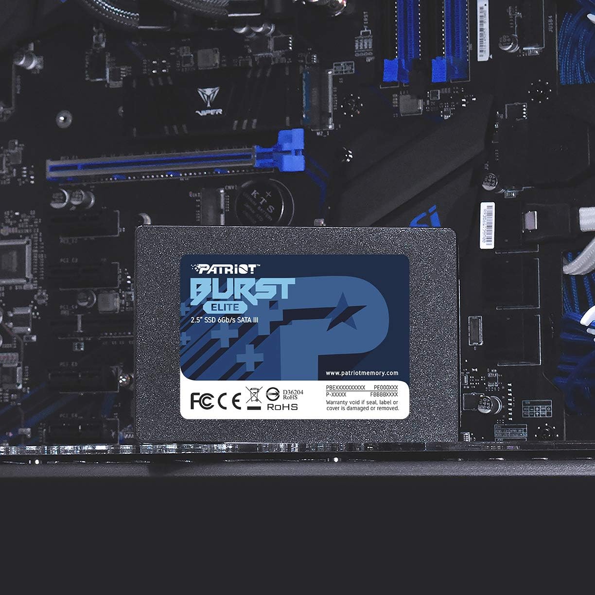 Unidad de Estado Sólido, Patriot Burst Elite SATA 3, 120GB SSD 2.5".