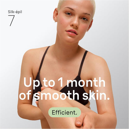 Afeitadora y recortadora para mujeres, húmedo y seco, Braun Silk-épil 7.