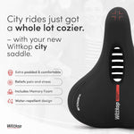 Wittkop - Asiento de Bicicleta para Hombres y Mujeres.
