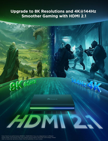 Caja Govee HDMI 2.1 AI Sync Box 2 con Tira RGBIC
