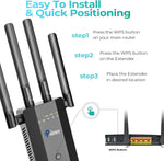 Amplificador de señal WiFi 2022 repetidor Internet (USADO)