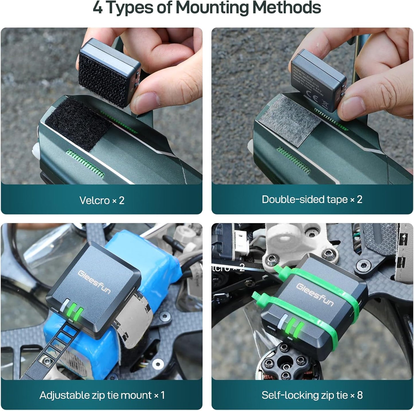 Módulo de identificación remota para drones G115, compatible con la FAA.