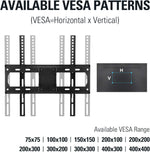 Soporte de pared, televisores de 32 a 65", Mounting Dream, brazo dual.