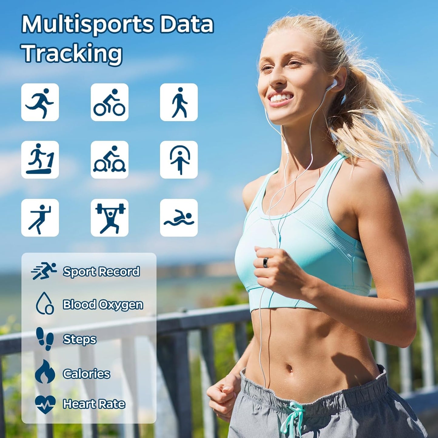 Celestaura Smart Ring Rastreador de salud #11