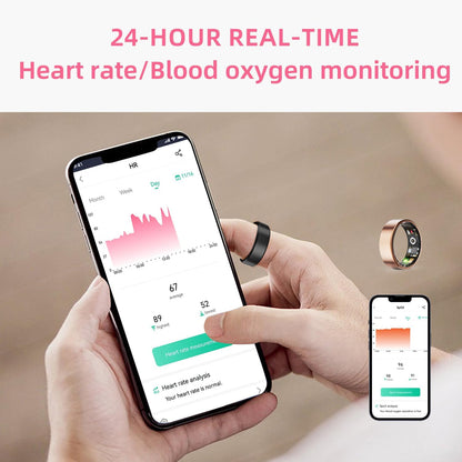 Anillo inteligente: rastreador de salud con monitor de sueño (Usado)