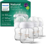 Biberón Vidrio Philips Avent Natural 4 Oz 4 Pzs 0-3M